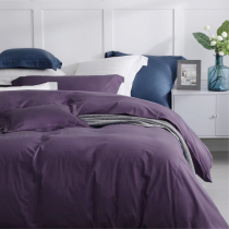 羅蘭紫 【頭等級萊賽爾】 兩用被床包組●100%萊賽爾纖維●台灣製MIT